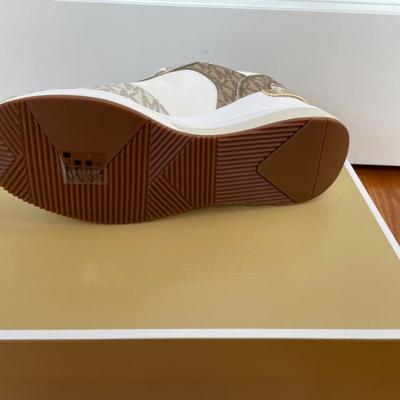 Crista Mixed-Media Trainer from Michael Kors - Picture 6 of 9